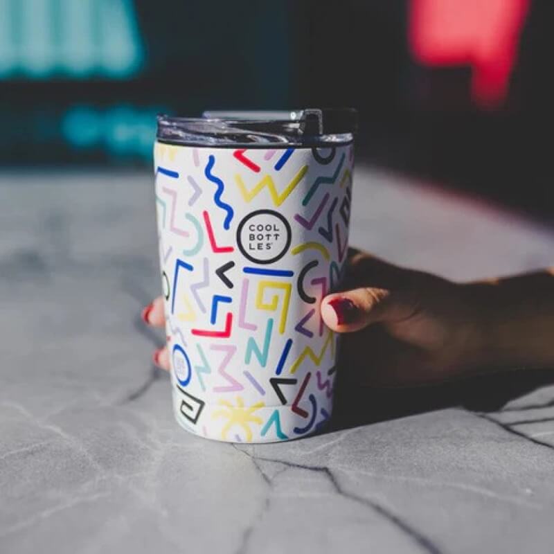 Cool Bottles Ανοξείδωτο cup θερμός Mediterranean 330ml