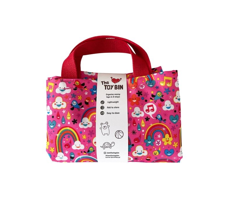 Toy Bin - Tσάντα / Καλάθι Rainbows