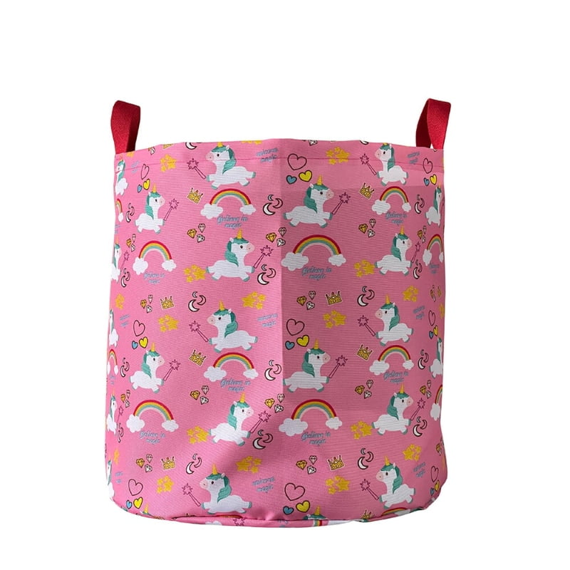 Toy Bin - Tσάντα / Καλάθι Pink Unicorn