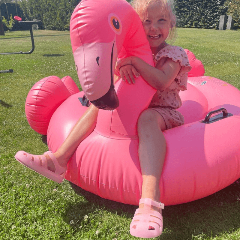 Go Bananas Jelly Shoes  - Pink