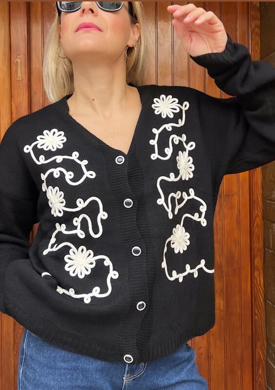 Monic Cardigan in Black