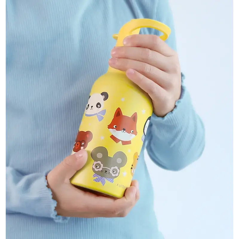 A Little Lovely Company Παγούρι Θερμός 350ml - Animal Friends