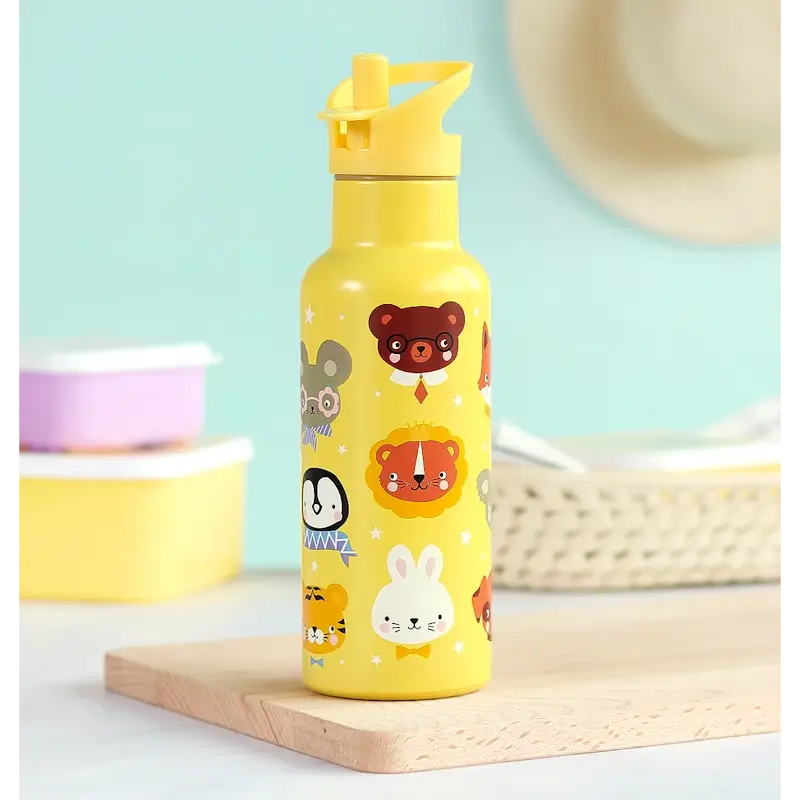 A Little Lovely Company Παγούρι Θερμός 500ml - Animal Friends