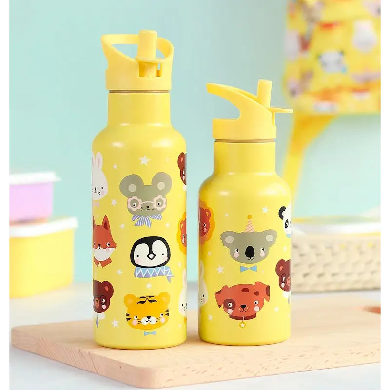 A Little Lovely Company Παγούρι Θερμός 350ml - Animal Friends