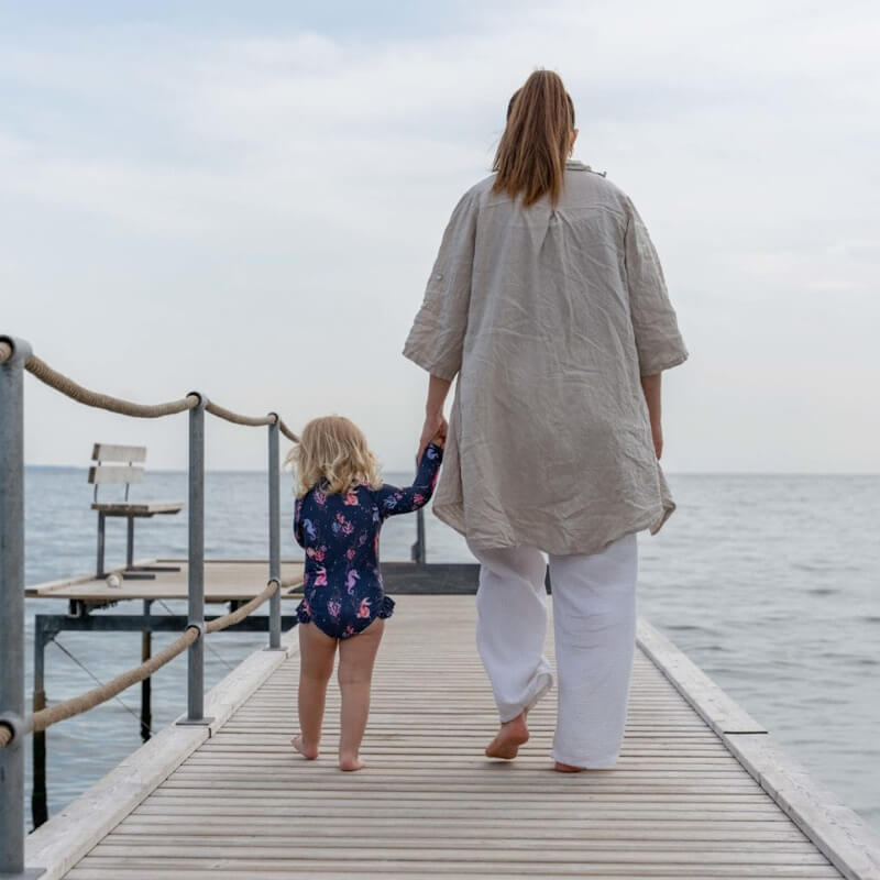 Filibabba Vilje uv Suit Rainbow Reef