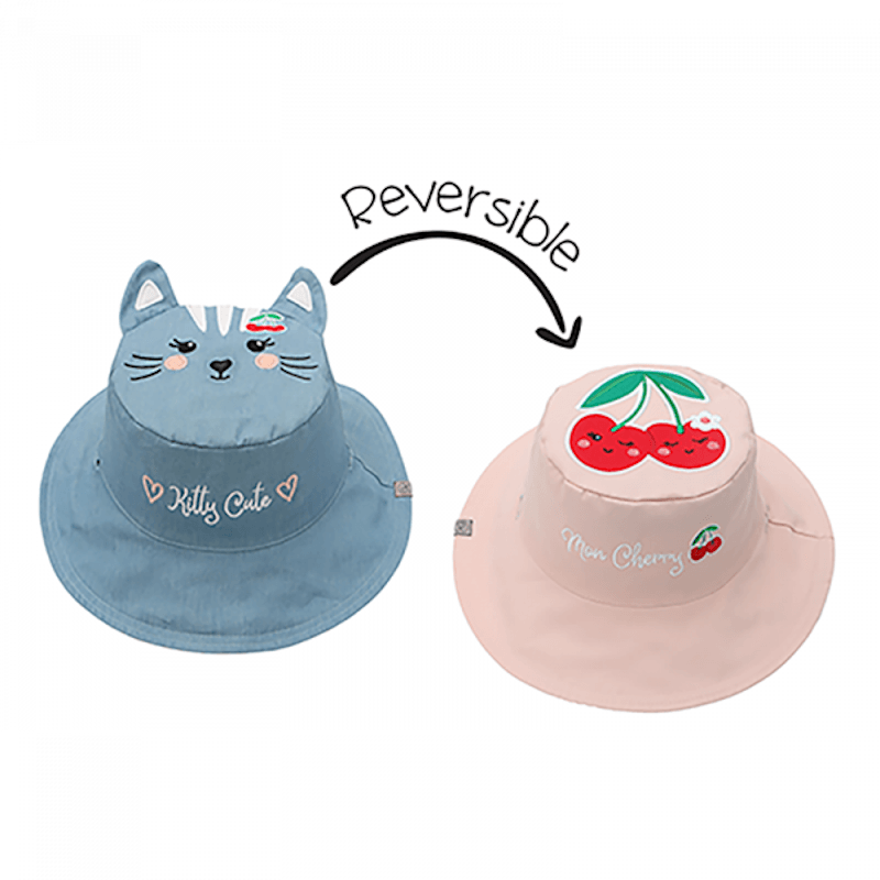 Flapjack Καπέλο Διπλής Όψης UPF 50+ Cat/Cherry