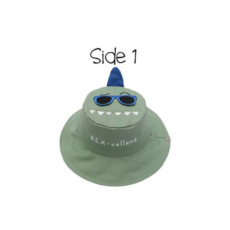 Flapjack Καπέλο Διπλής Όψης UPF 50+ Dino/Surf