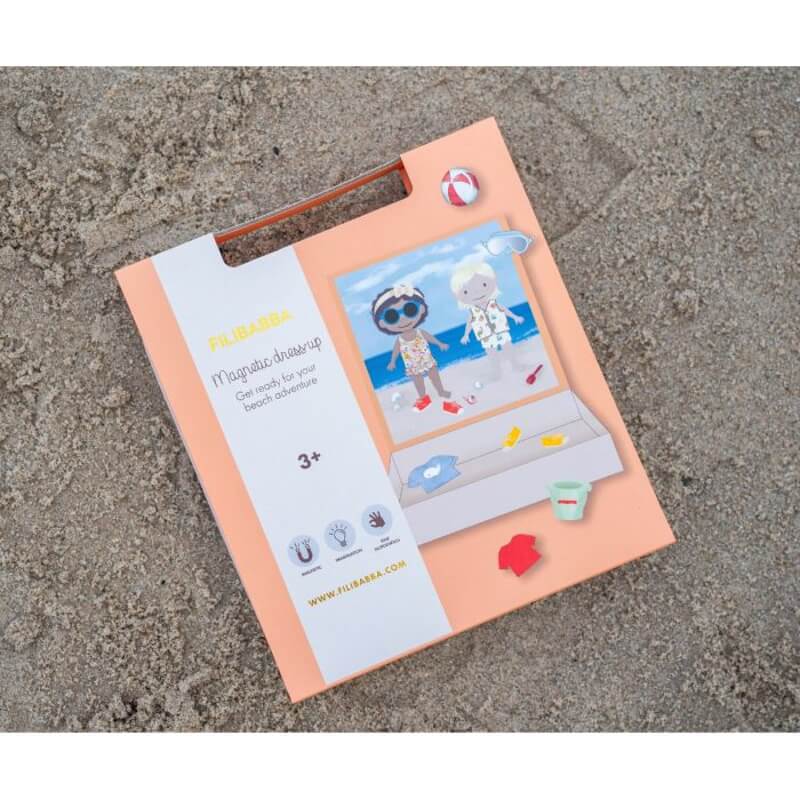 Filibabba Magnetic Game Dress Up – A Day at the Beach