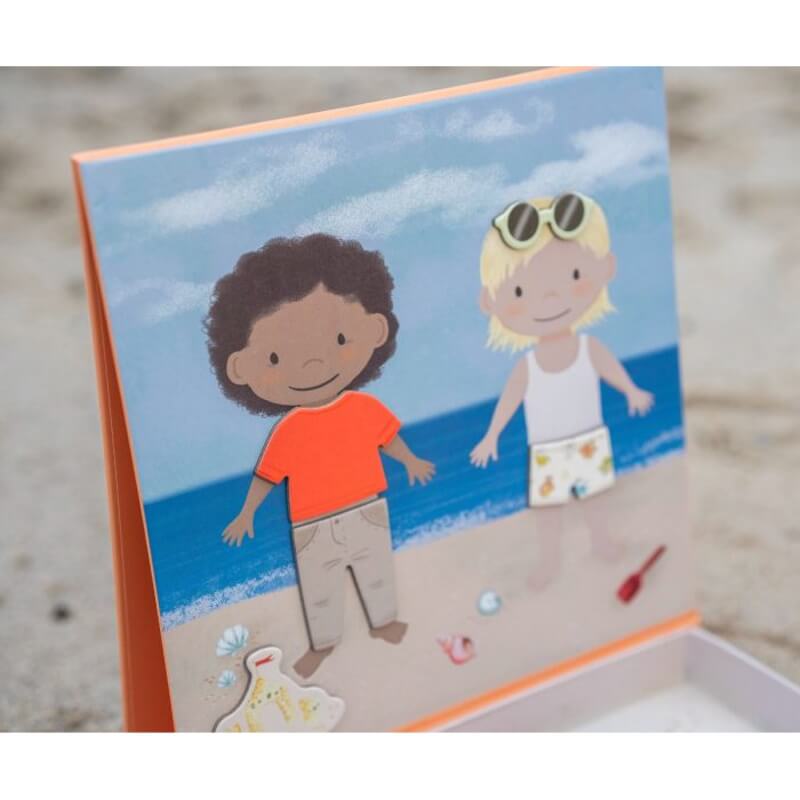 Filibabba Magnetic Game Dress Up – A Day at the Beach