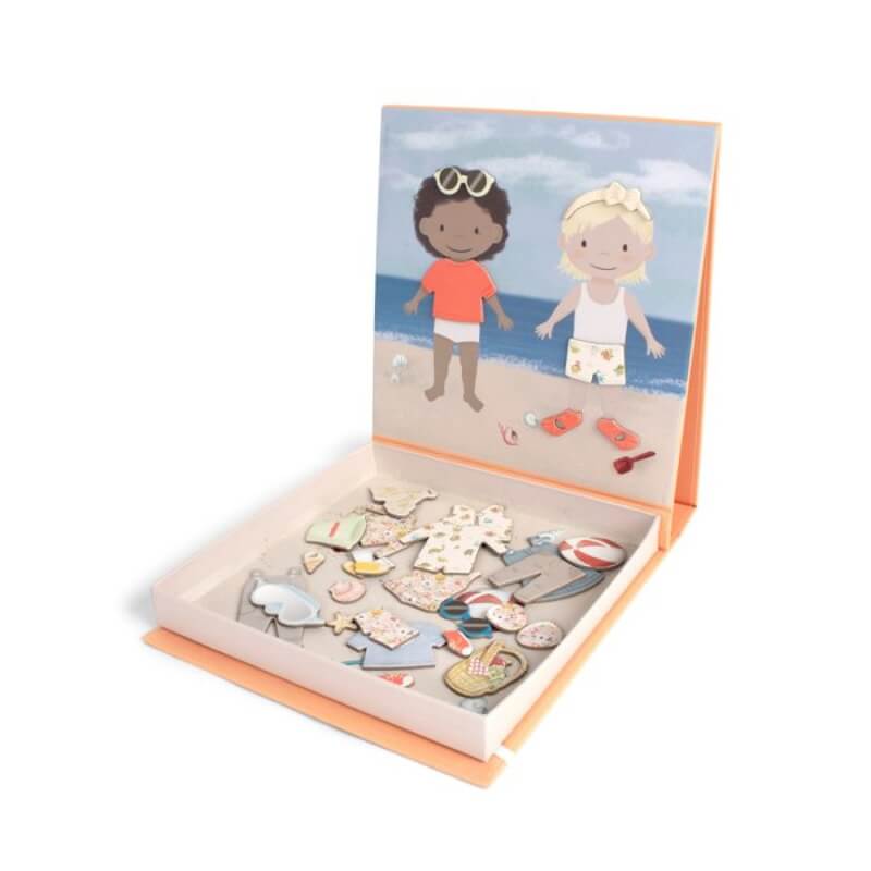 Filibabba Magnetic Game Dress Up – A Day at the Beach