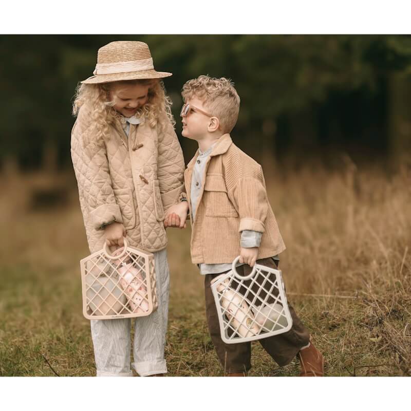 Filibabba Silicone Beach Bag Pearl Beige