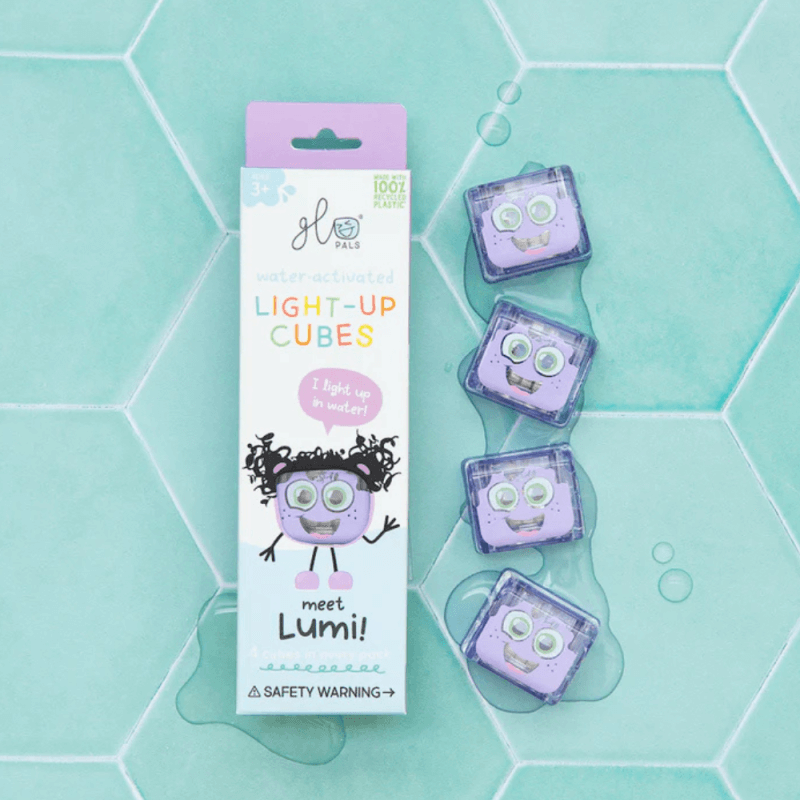 Glo Pals 4 Pack Light Up Cubes – Lumi