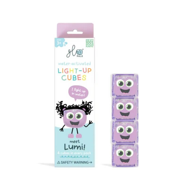Glo Pals 4 Pack Light Up Cubes – Lumi
