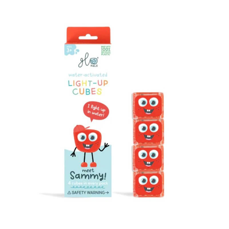 Glo Pals 4 Pack Light Up Cubes – Sammy
