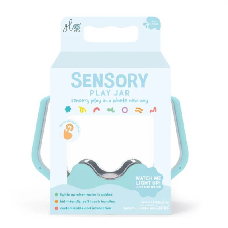 Glo Pals Sensory Jar – Blue – Frosty Fun