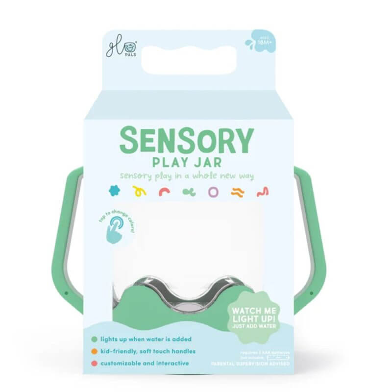 Glo Pals Sensory Jar –  Green Lucky charm