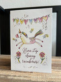 LITTLES Studio - "Never Stop Chasing Rainbows" Card