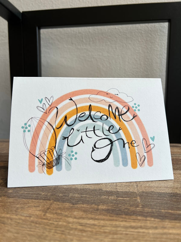 LITTLES Studio - "Welcome Little One" Card