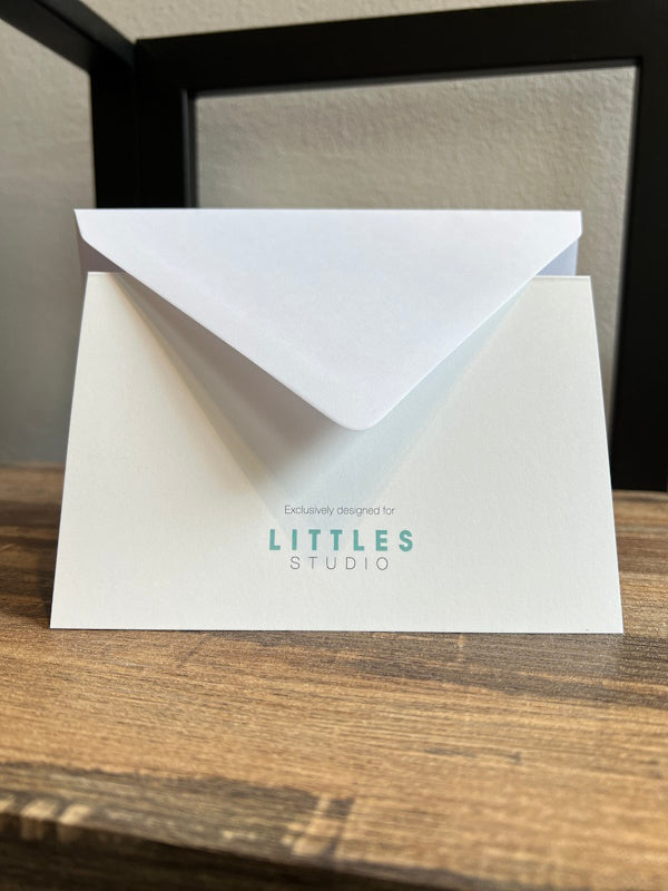 LITTLES Studio - "Welcome Little One" Card