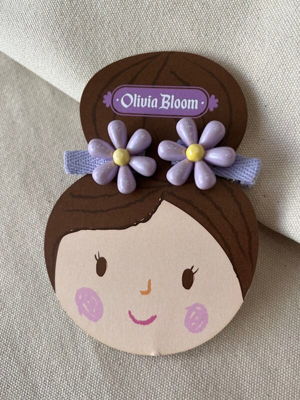 Olivia Bloom Daisy Set in Lilac