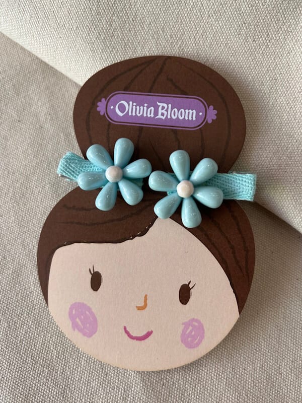 Olivia Bloom Daisy Set in Blue