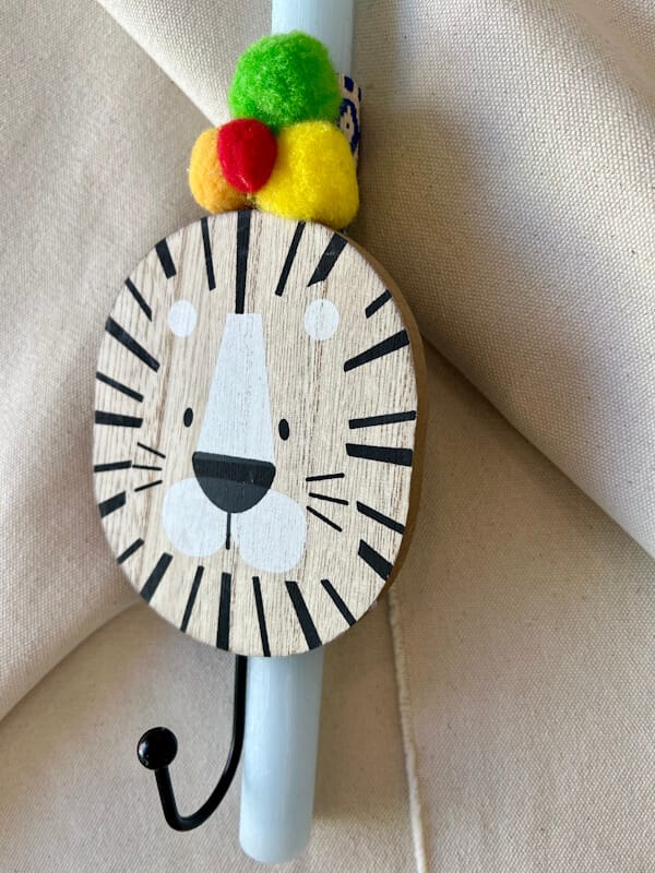 Littles Studio - Λαμπάδα Lion Hook