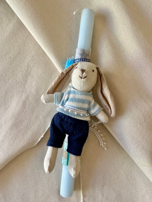 Littles Studio - Λαμπάδα Parisian Rabbit