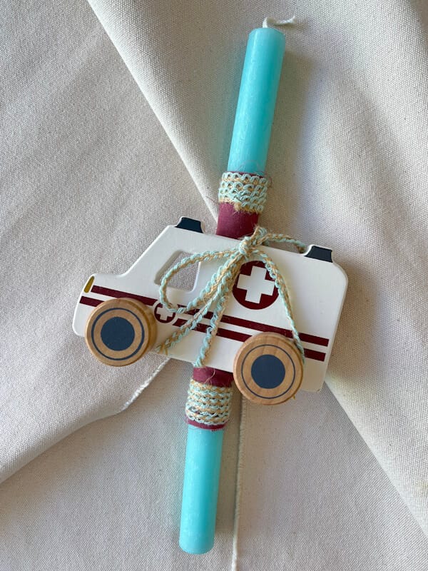 Littles Studio - Λαμπάδα Wooden Vehicle