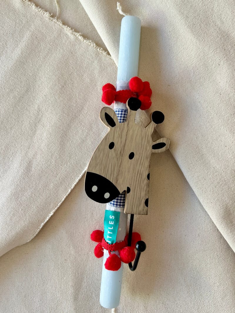 Littles Studio - Λαμπάδα Giraffe Hook