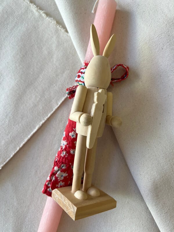 Littles Studio - Λαμπάδα DIY Bunny