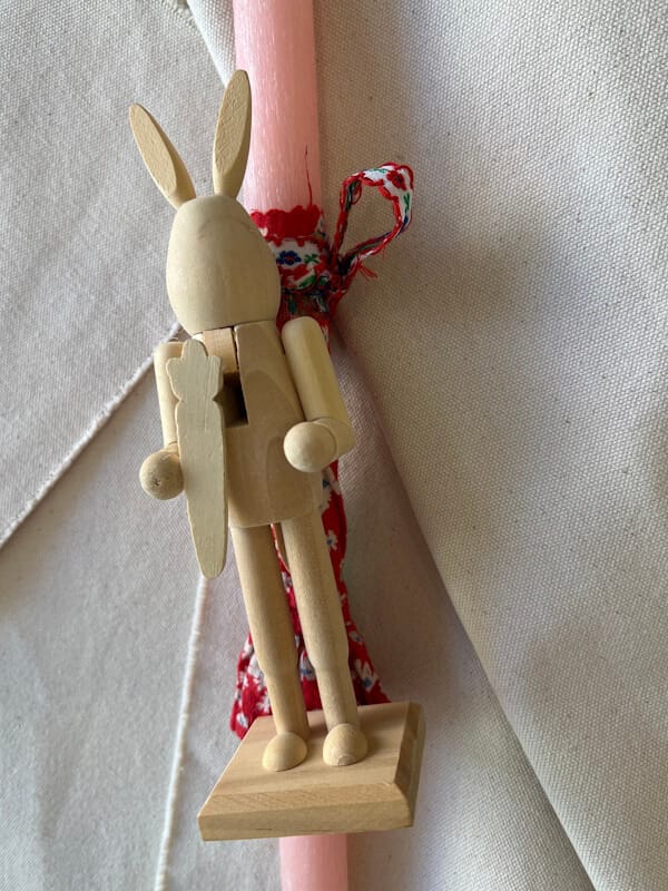 Littles Studio - Λαμπάδα DIY Bunny