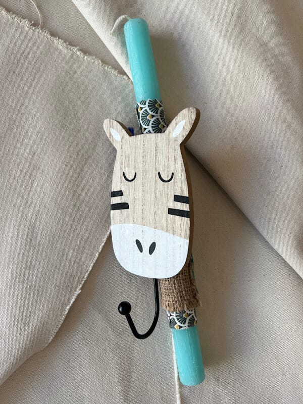 Littles Studio - Λαμπάδα Zebra Hook