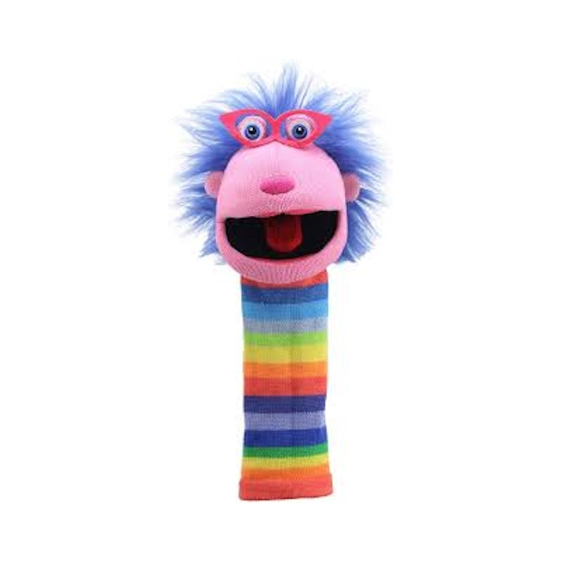 The Puppet Company Rainbow Sock Puppet
