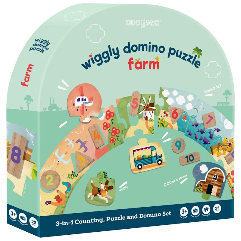 Oddy at Sea Παζλ Ντόμινο Farm