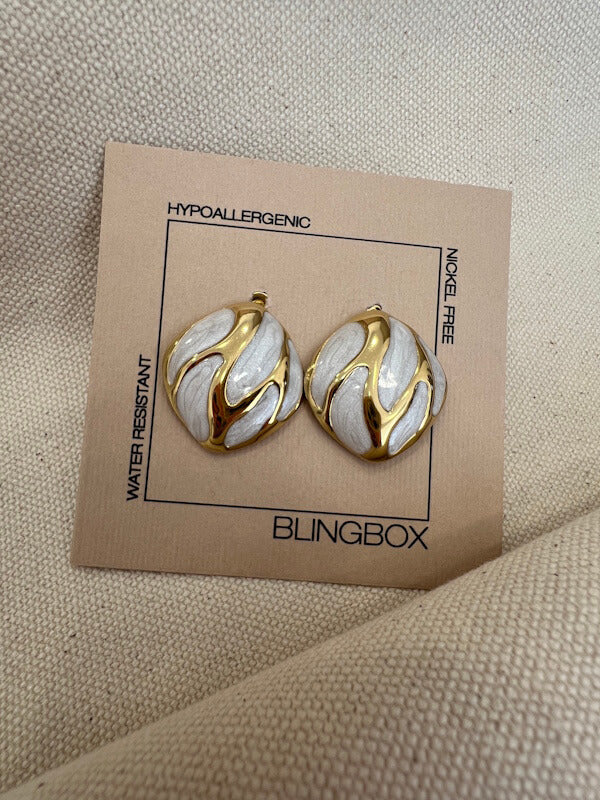 Shelly Earring - Pearl