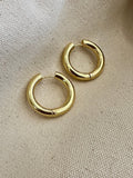 Class Hoops in Gold