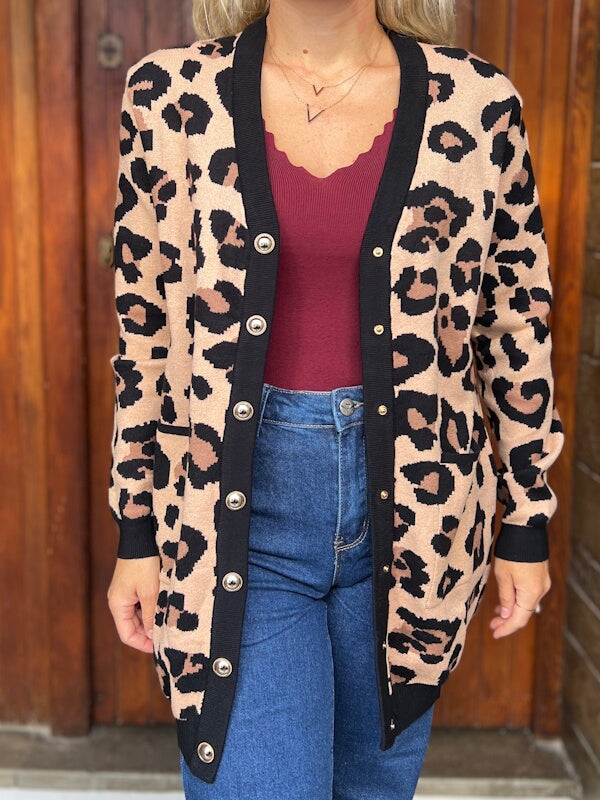 Anima Cardigan in Mocca