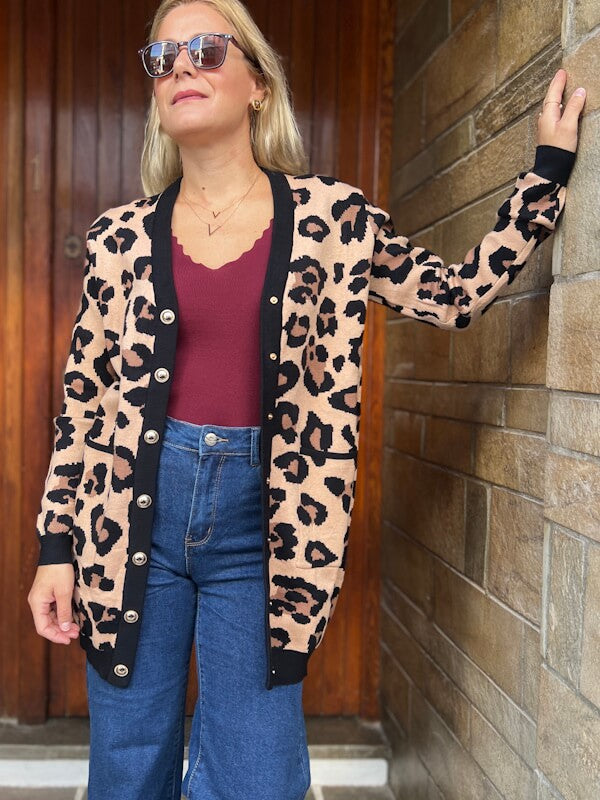 Anima Cardigan in Mocca