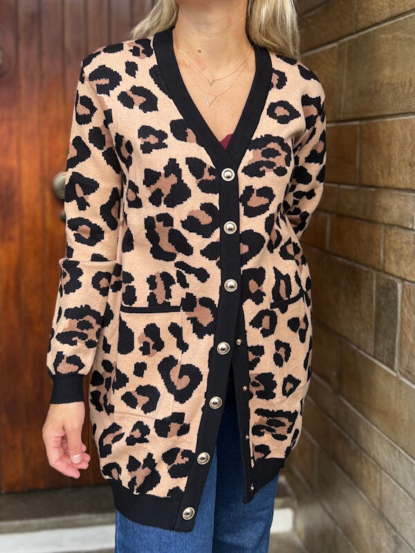 Anima Cardigan in Mocca