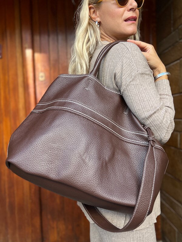 The Charlotte Bag in Chocolate