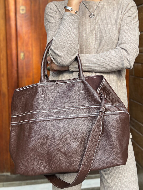 The Charlotte Bag in Chocolate
