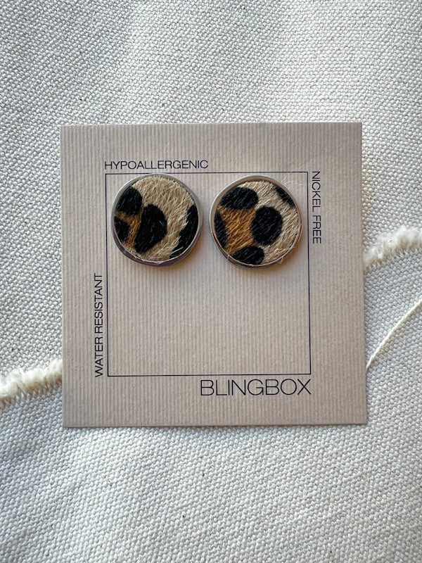 Pony Circa Earrings - Silver