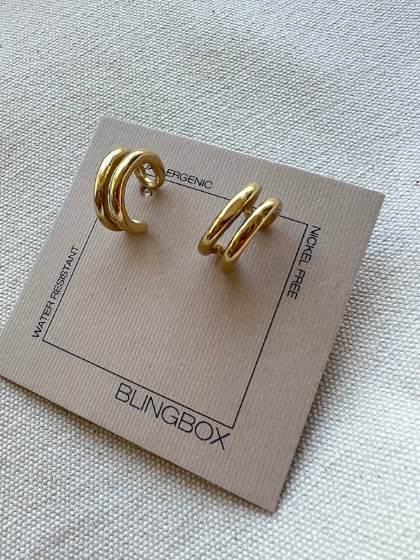 Krikos Earrings in Gold