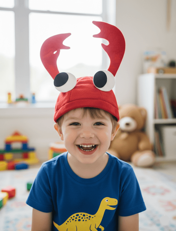 Huff & Puff Mr Crab Hat