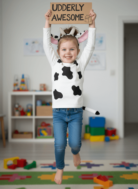 Huff & Puff Moo Cow Headband