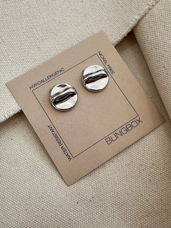 Litt Earrings in Silver