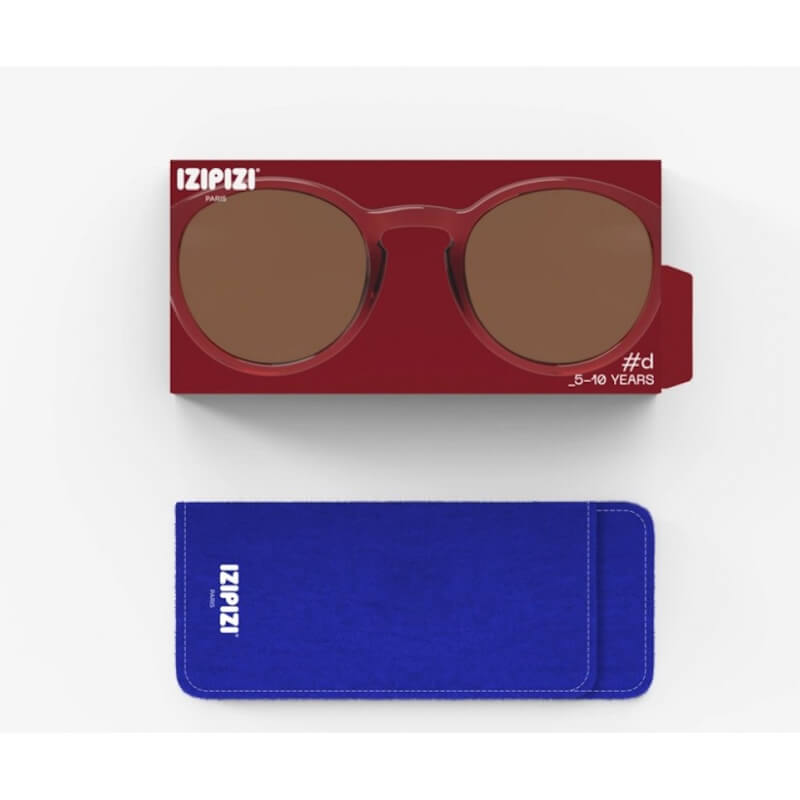 Izipizi Sun Junior 5-10y #D Red Tape