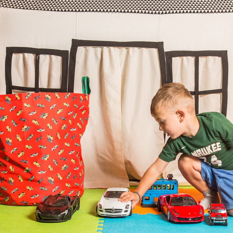 Toy Bin - Tσάντα / Καλάθι Fast Race