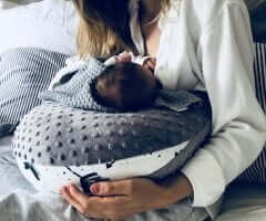 La Millou Μαξιλάρι Kura Rossie - Smoke Rose