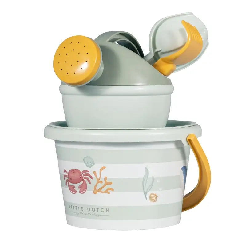 Little Dutch Σετ κουβαδάκια παραλίας Fresh Greens